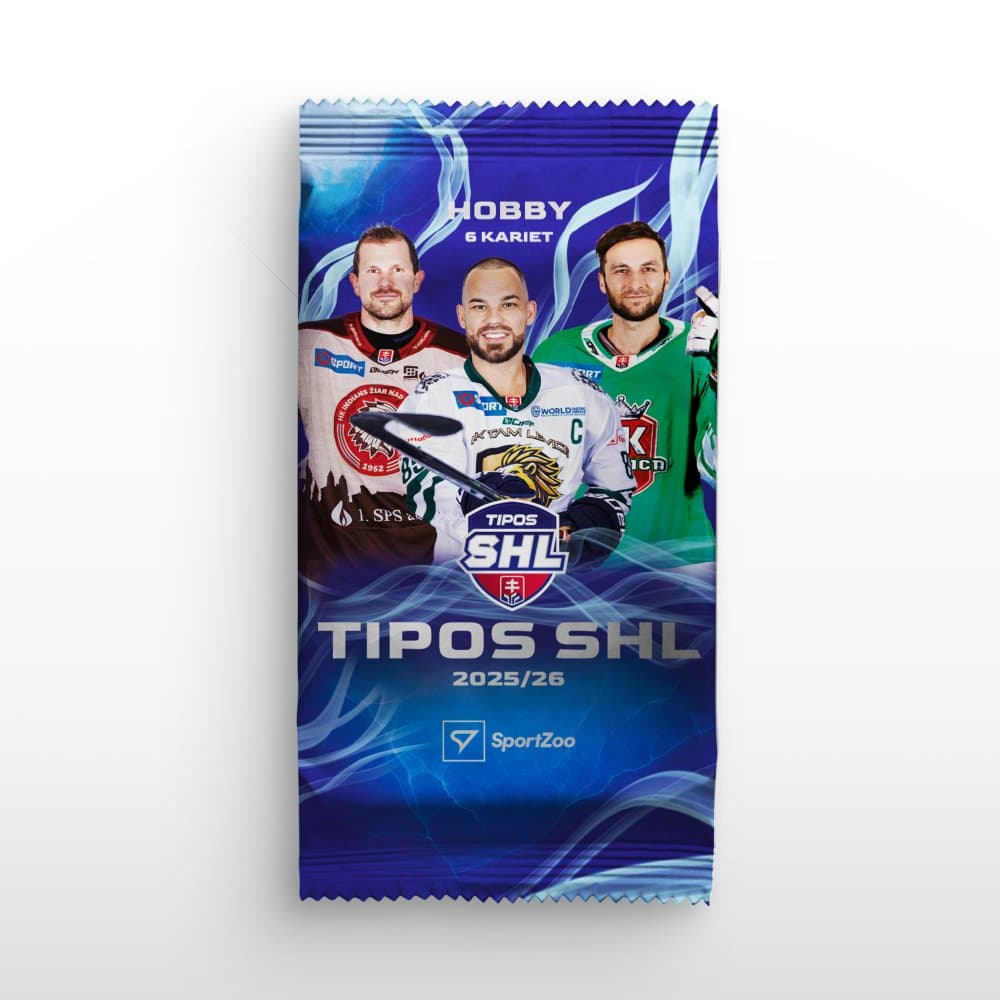 Hobby balíček - hokejové kartičky SportZoo Tipos SHL 2025/26